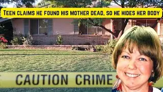 Teen claims he found his mother dead, so he disposed of her body #truecrime #cookiejacobson