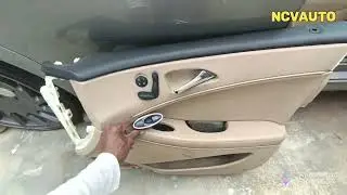 How to remove Mercedes Benz CLS series passenger window control (Whatsapp - 08093206009)