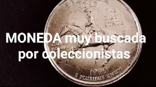 * MONEDA muy BUSCADA por Coleccionistas * Quarters dólar 1999 Conmemorativa Caesar Rodney. Delaware