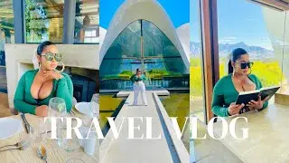 TRAVEL VLOG/WEEKED IN CAPE TOWN/AIRPORT SLOW LOUNGE/MISSED MY FLIGHT/BOSJES WESTERN CAPE AND MORE