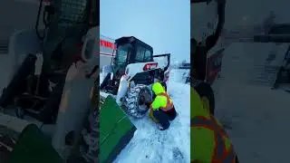 Extreme Condition Rescue 24/7 #snowremoval Downtime  #commercialsnowremoval