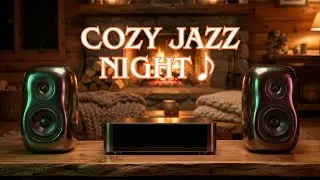 Smooth Cozy Jazz Instrumental &ndash; Late Night Fireplace Vibes