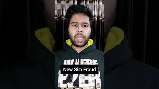 New Scam In India | Sim Fraud Se Kaise Bache | #scamalert #fraud #scam #simcard #aadharcard