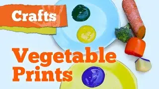 Crafts for kids: Vegetable prints