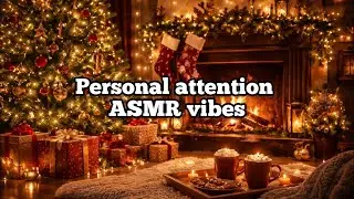 ASMR tap into Christmas season tapping sound scratching sounds for relaxation