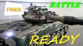 INTERACTIVE IR RC BATTLE TANK: PART 2