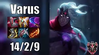 Varus vs Lucian ADC - Patch 12.22 euw1 GRANDMASTER