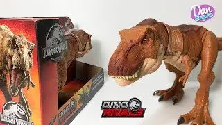New Extreme Chompin T-Rex! Jurassic World Dino Rivals Action Figure Toys