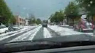 suonenjoki raemyrsky 2.7.2008 autot lunastuskunnossa summer hailstorm destroyed the cars and houses