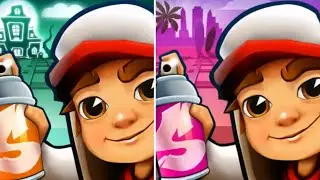 Running Subway Surfers Gameplay 🎮 |Android iOS Game |Game Verse Galaxy |
