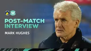 Mark Hughes speaks following Solihull Moors draw