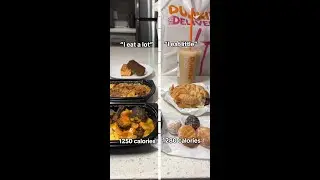CALORIE COMPARISON CAN YOU BELIEVE IT?!