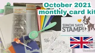 SIMON SAYS STAMP OCTOBER 2021 MONTHLY CARD KIT - UK CRAFTER