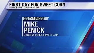 Penick's Sweet Corn on Good Morning Iowa