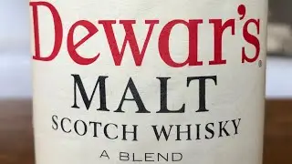Killing Whisky History, Episode 35: Dewar's 12 year old Malt Whisky, bottled between 1963 and 1975
