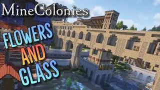 Minecolonies - Byzantine #29 Flower Shop and Glassblower!