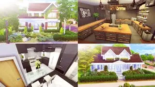 Oddly Satisfying Video || 10 minutes || The Sims 4 Speed Build Compilation || #satysfying #thesims4