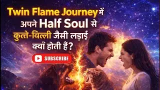 Twin Flame Journey में इतनी लड़ाई क्यों? | Half Soul Conflicts Explained 🕉️🙏🚩😭