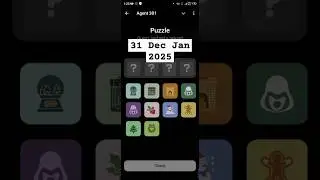 1 Jan 2025 agent 301 daily puzzle combo#puzzleagent  #agent301dailypuzzle #agent301airdrop