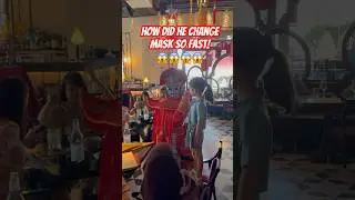 How did he CHANGE MASK so FAST! 😳😱🤯🤯😮😲