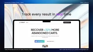 Premium SaaS Promo Video for Callsy.AI &ndash; Abandoned Cart Recovery Explained