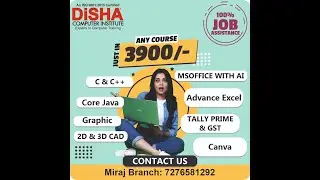 DiSHA COMPUTER INSTITUTE MIRAJ BRANCH
