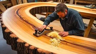Let&rsquo;s See: Unique Furniture Made from Discarded Wood and Naturally Curved Tree Logs!!!