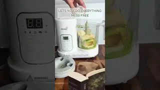 How to Make Baby Puree with Our Baby Food Maker？ #grownsy #babymusthaves#foodprocessor