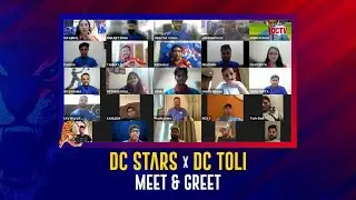 DC Toli Virtual Meet and Greet with DC Stars | IPL 2022