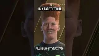 EA FC 26 | How to make a UGLY FACE | Pro Clubs & Career Mode Face Creation