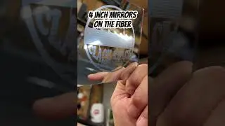 4 inch mirrors on the fiber