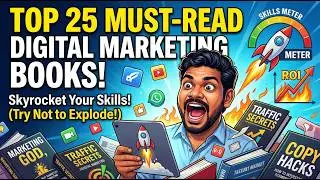 Top 25 Must-Read Digital Marketing Books to Skyrocket Your Skills