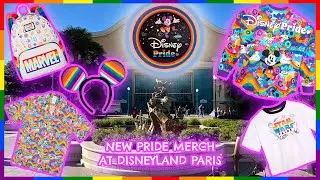 NEW DISNEY PRIDE MERCHANDISE AT DISNEYLAND PARIS 2023 | What You Can Buy At DLP Pride Celebration