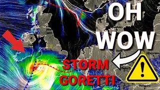 ⚠️Storm Goretti brings High Impacts to Europe and UK? ❄️| Weather Forecast UK