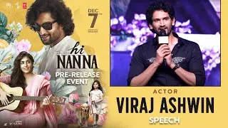 Actor Viraj Ashwin Speech At Hi Nanna Movie Pre-Release Event | YouWe Media