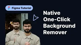 🎉 New Figma Feature Alert: AI Background Remover 🚀