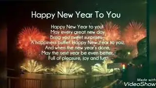 New year calendar vedio 2019