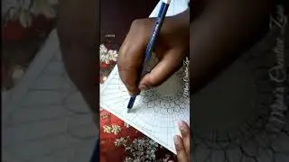 Mandala art for Beginner | #shorts #youtubeshorts #mandalashorts | Mini's Creative Zone