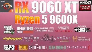 Ryzen 5 9600X + RX 9060 XT 16GB : Best Value 1440p Combo? 15 Games Tested