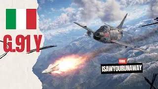 G.91 Y - недооцененный итальянец в #warthunder