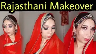 Rajasthani Look Tutorial | Marvadi Look | Simple Rajasthani Look | Style With Shivi