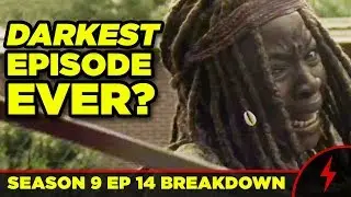 WALKING DEAD 9x14 Breakdown! Darkest Episode? SCARS EXPLAINED!