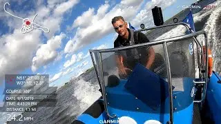 Cardiff Bay speed-boat ride