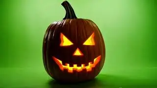Pumpkin Green Screen Video Effect 🎃