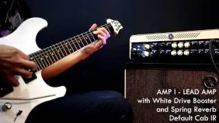 YAMAHA THR100HD LEAD and MODERN Amps Direct Recording Demo