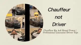 The Real Power of a Chauffeur | Professional Limousine Driver Tip#limodrivers #dxbdrivers #dxblimo