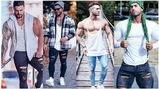 Attractive & Stylish Dressing Style For Muscle Men | Muscle Men Best Casual Outfits Ideas 2021 | ZHF