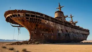 Abandoned War Machines in the Desert: A Haunting Journey