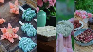 5 Relaxing Chinese Rural Handmade Desserts ASMR Compilation