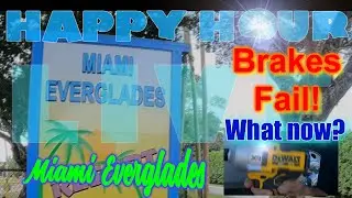 Happy Hour LIVE- Brake Job failed? Let's go explore